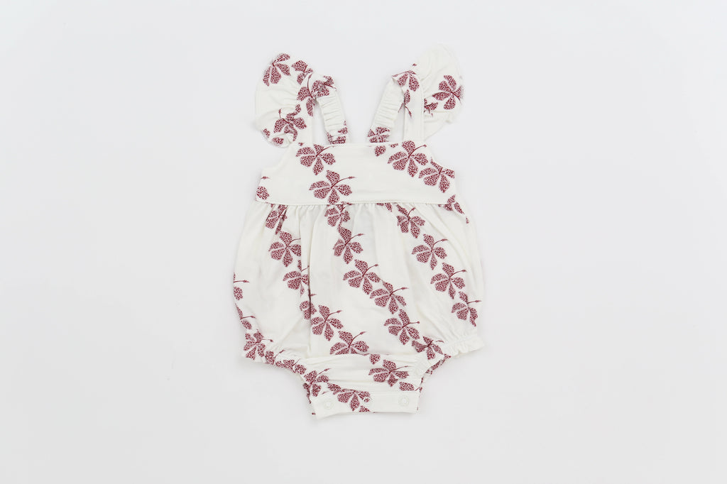 Retro Hibiscus Romper