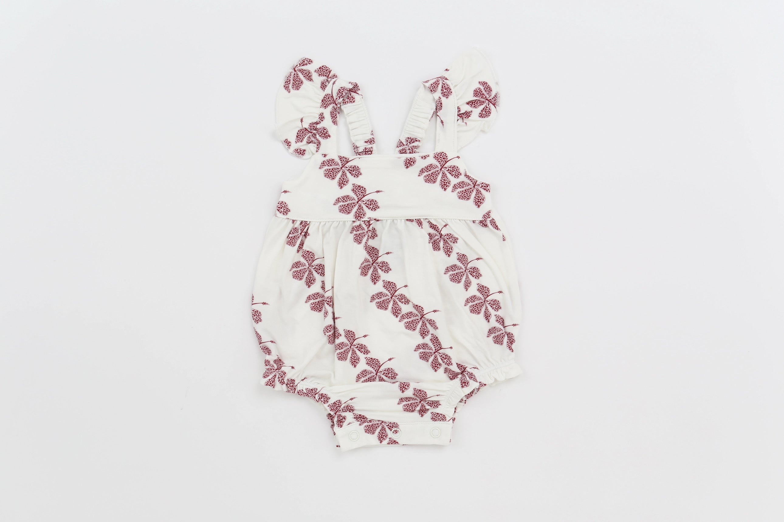 Retro Hibiscus Romper