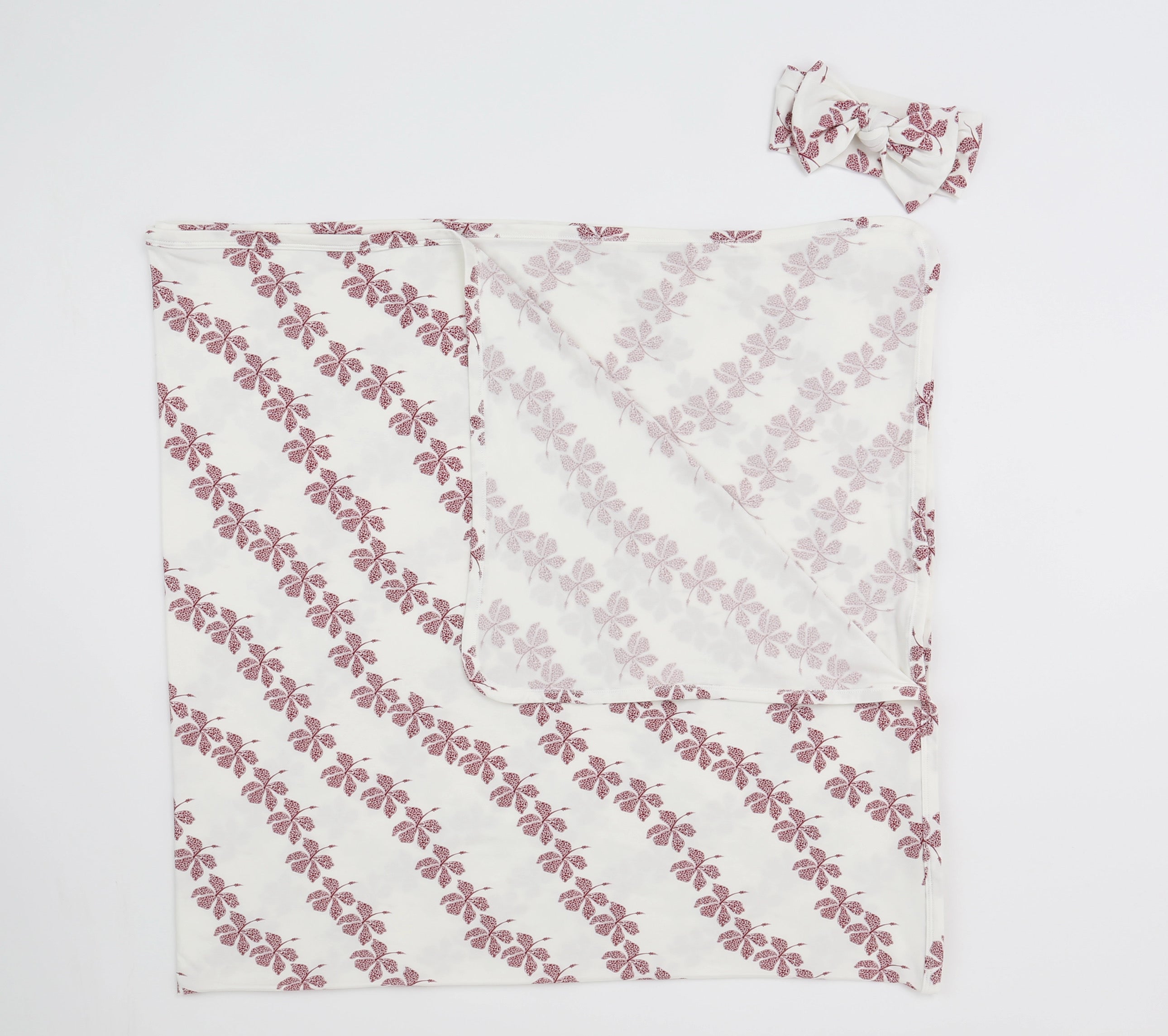 Retro Hibiscus Swaddle Set